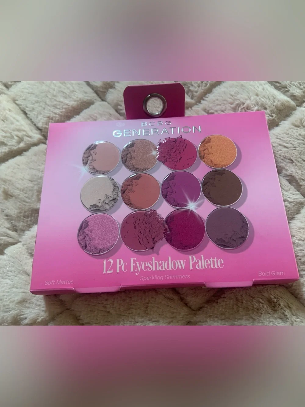 BCBG Pink, Rose & Plum 12-Pc Eyeshadow Palette